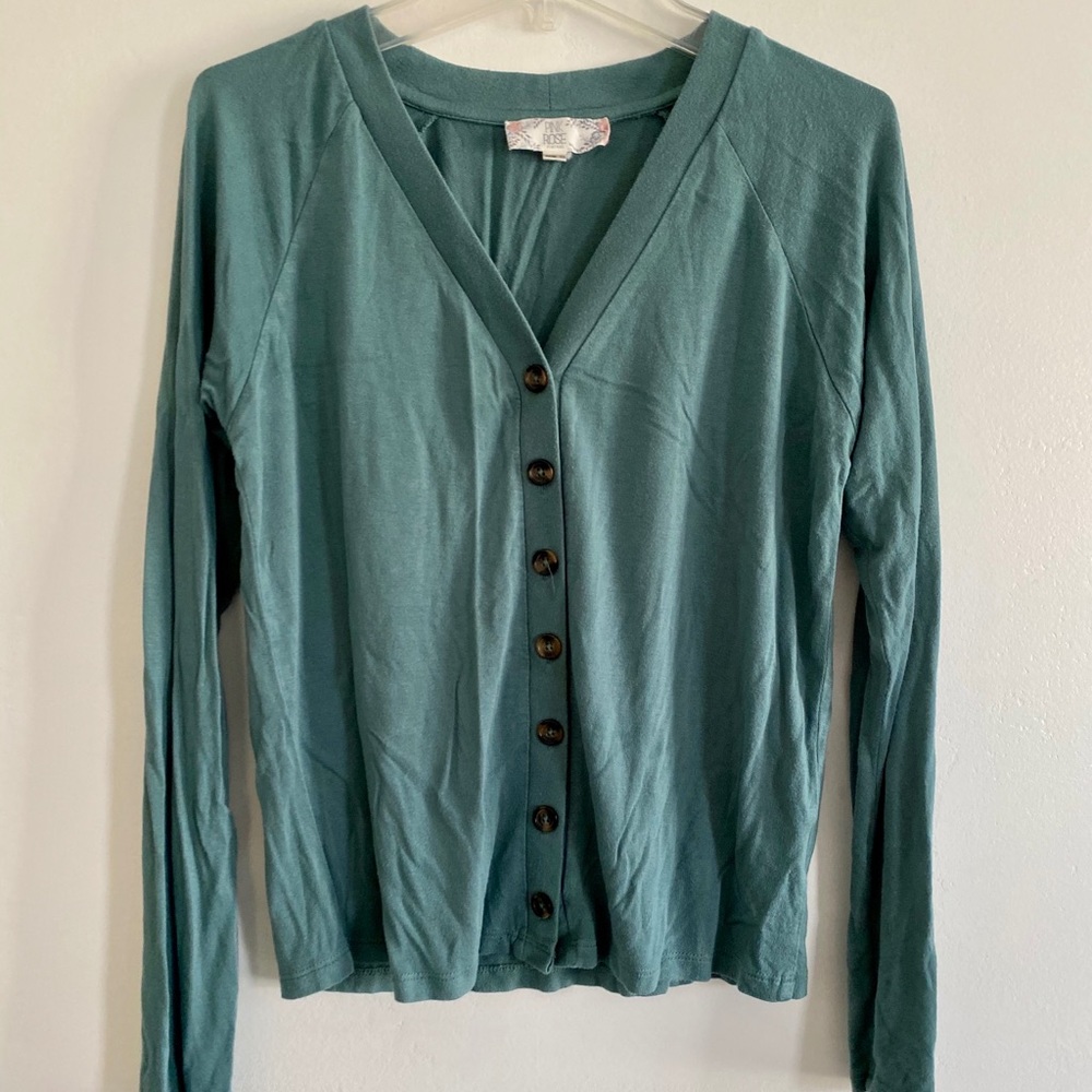 Pink Rose Top | EUC